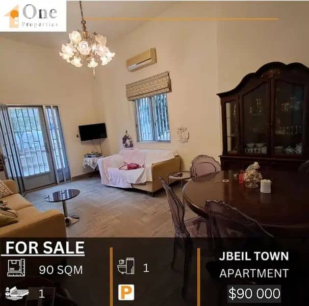 APARTMENT FOR RENT IN JBEIL TOWN 0