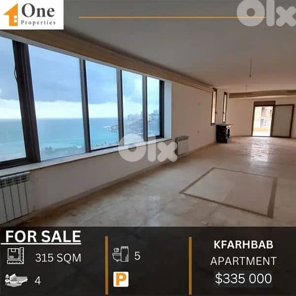 APARTMENT FOR SALE IN KFARHBAB 0