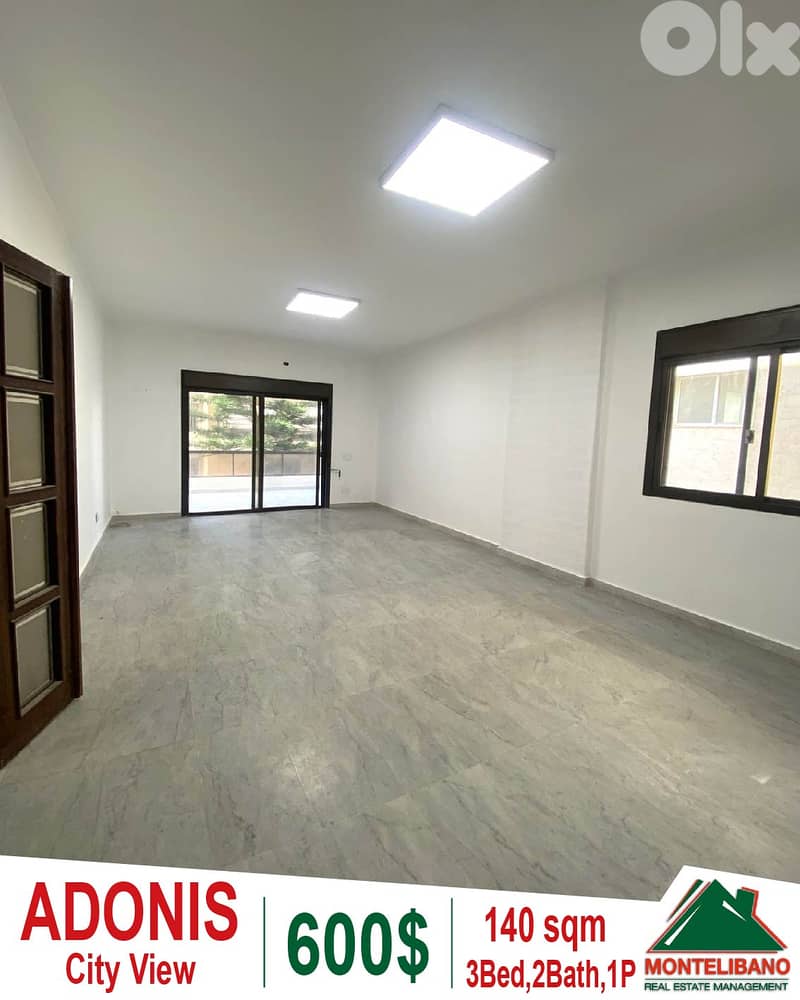 140 sqm Apartment For Rent in Adonis أدونيس 0