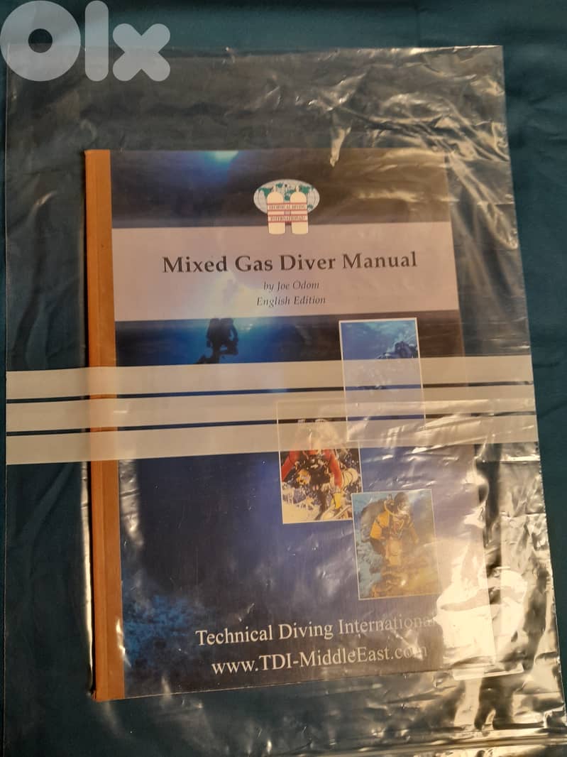 Technical Diving International TDI Diver Manual/Book 0