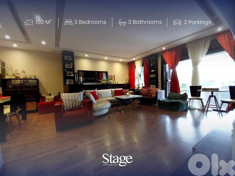 Unique Apartment for Sale in Kfarhbab | Huge Terrace & Fully Decorated 0