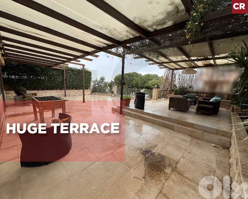 great deal, terrace, 2 underground parking, fanar/فنار REF#CR134278 0