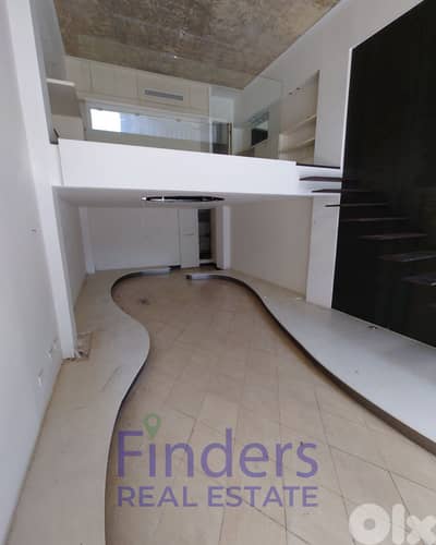 A 2-floor shop for rent in Mar Mkhayel! محل تجاري للإيجار في مار مخايل