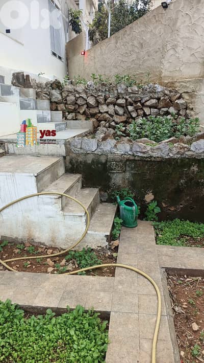Mazraat Yachouh 108m2 | 150m2 Terrace/Garden | Calm Street | PM