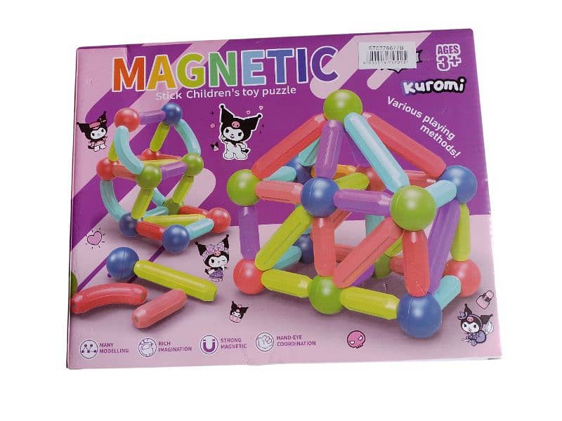 64 pieces magnetic stick 0