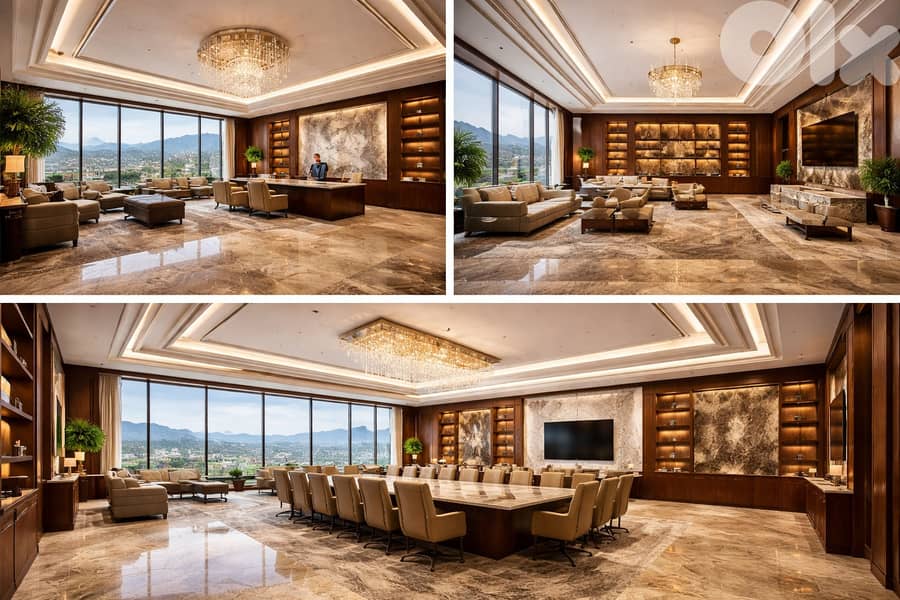AH-HKL-531 Luxurious Office 345 sqm for Rent in Hazmieh 0