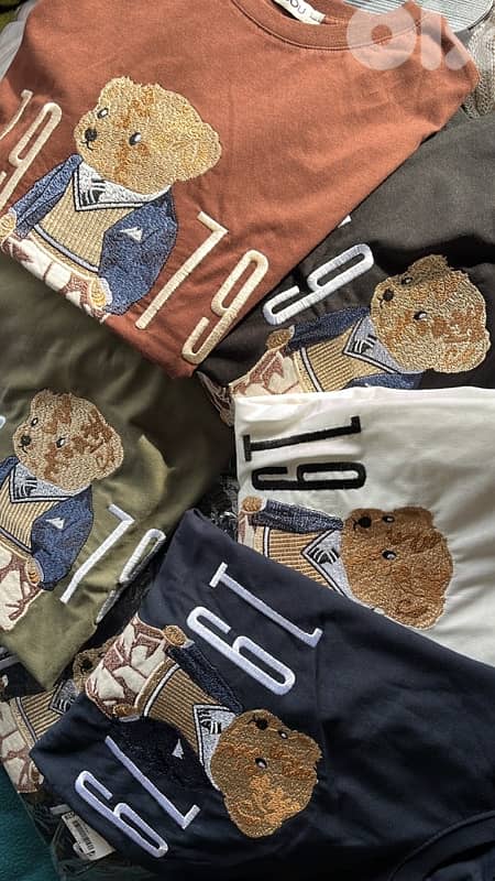 new teddy motif Tshirts 0