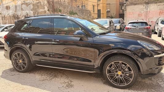 2017 Porsche Cayenne S – Platinum Edition | Black on Black | Like New