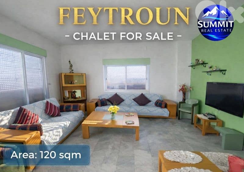 120 SQM Apartment | Open View | Feytroun | Affordable 0