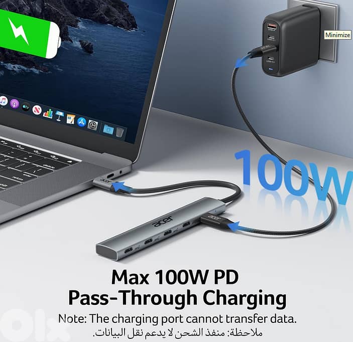 Acer 5-In-1 USB C Hub 2