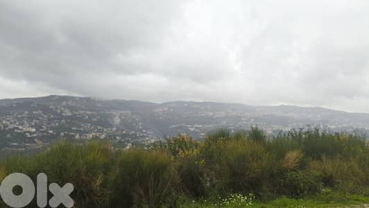 RWK142MF - Land for sale in Ajaltoun with open panoramic view