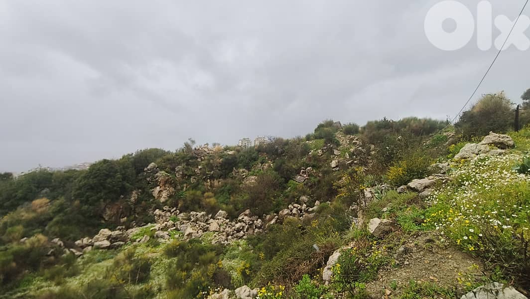 RWK142MF - Land for sale in Ajaltoun with open panoramic view 3