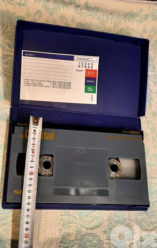 Vintage Digital Betamax, Betamax, VHS Cassette Tapes 5