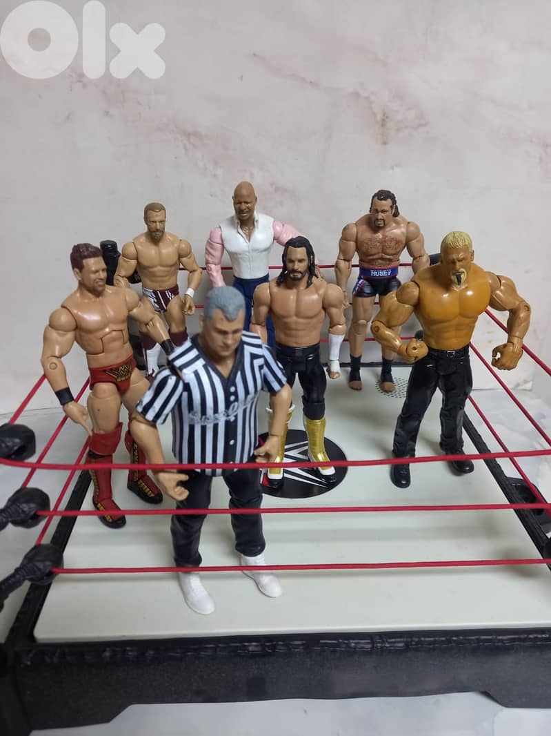 WWE WWF WCW wrestling figurines starting 7$ check description 10