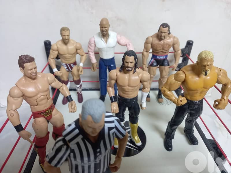 WWE WWF WCW wrestling figurines starting 7$ check description 11