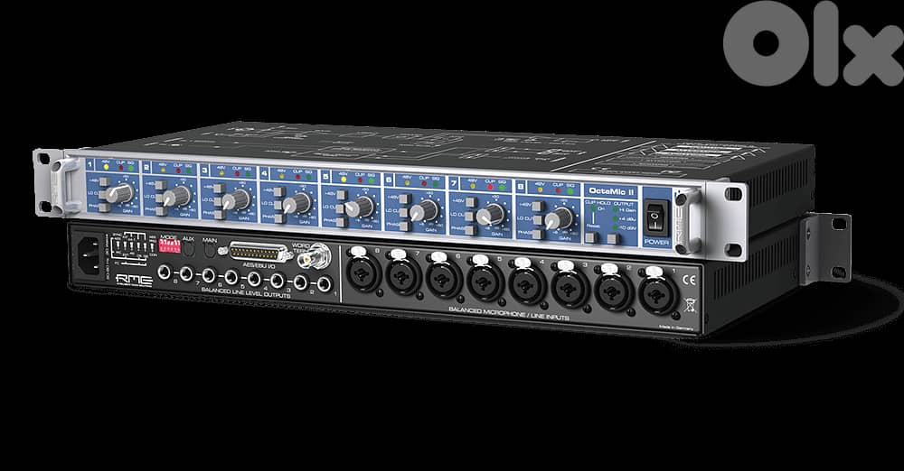 RME OctaMic II  8-Channel Mic Preamp & AD Converter 0