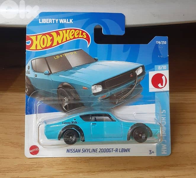 Hot Wheels Nissan Skylines diecast car model 1;64 0