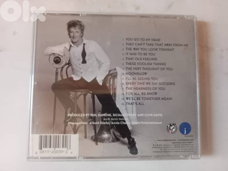 Rod Stewart "It Had to Be You. The Great American Songbook CD 1