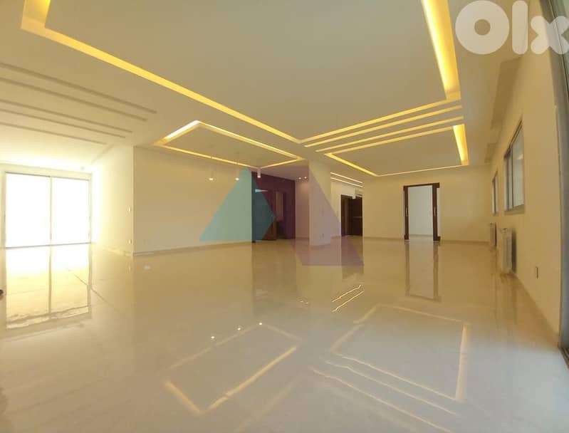 Spacious 350m2 apartment+150m2 garden/terrace 4sale in Jal El Dib 0