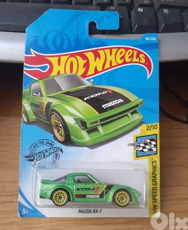 Hot Wheels Mazda diecast model 1;64. 0