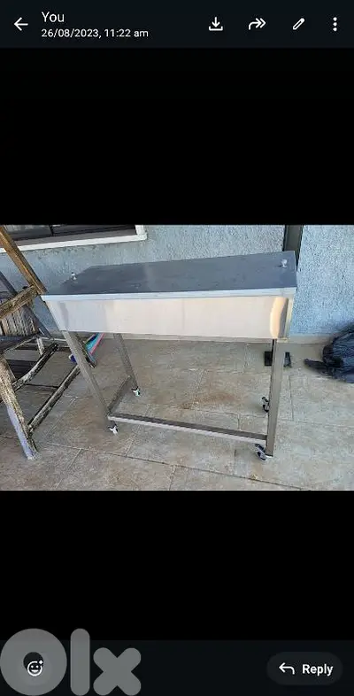 stainless steel grill