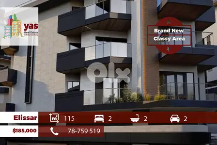 Elissar 110m2/115m2 | Brand New | Classy Area | PM |