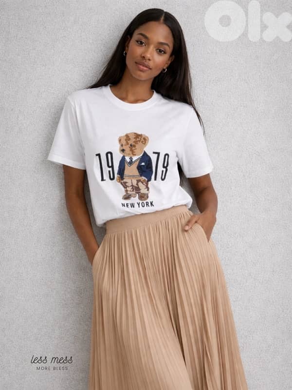 new teddy motif Tshirts 7