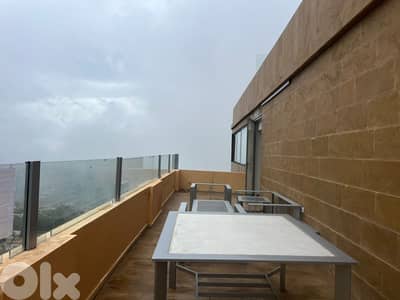 L20825 - Spacious Apartment For Rent in Bhamdoun