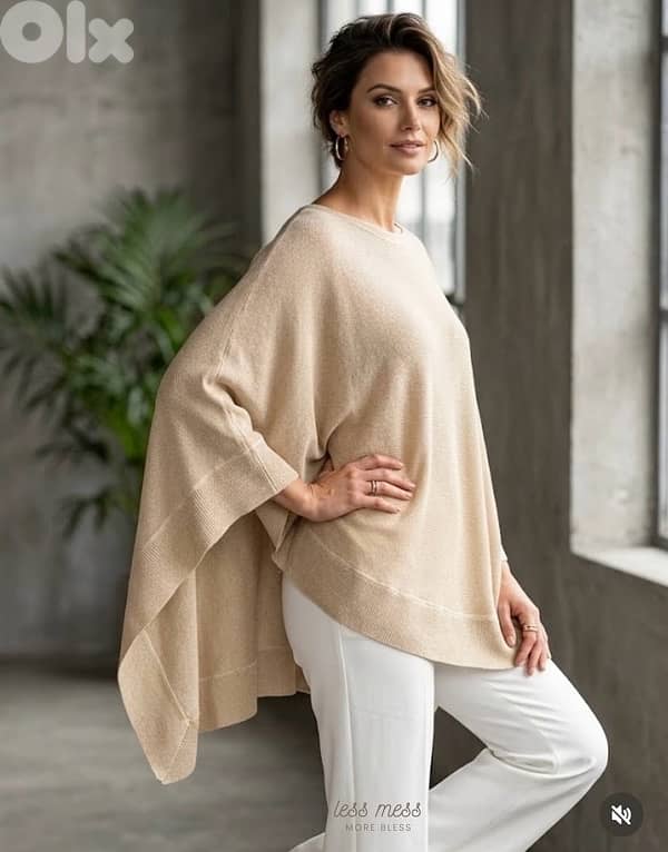 RALPH LAUREN PENCHO NEW 100% cashmere 0