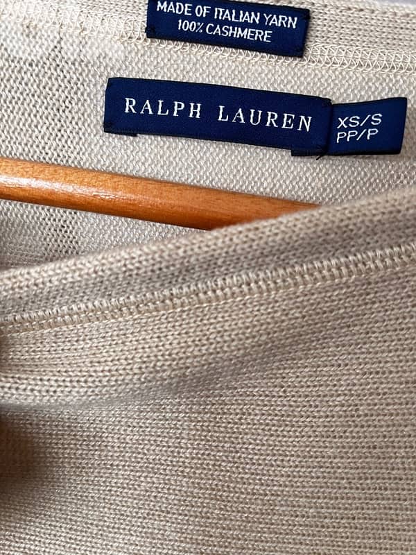 RALPH LAUREN PENCHO NEW 100% cashmere 2