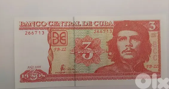 Che Givara UNC Memorial Cuba Banknoteغيفارا عملة ورقية تذكارية كوبا