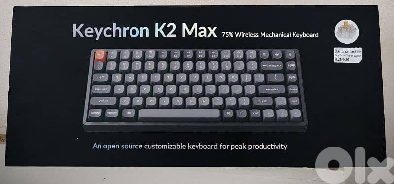 Keychron k2 max mechanical banana switch 0