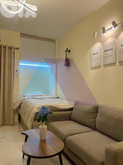 "Near LAU" Furnished 1 bedroom Studio+sea view 4sale in Blat - بلاط