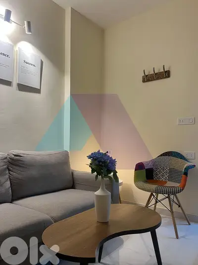 "Near LAU" Furnished 1 bedroom Studio+sea view 4sale in Blat - بلاط