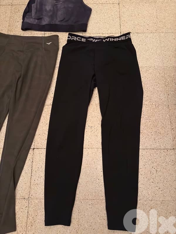 winner force sport bra and legging size medium 0