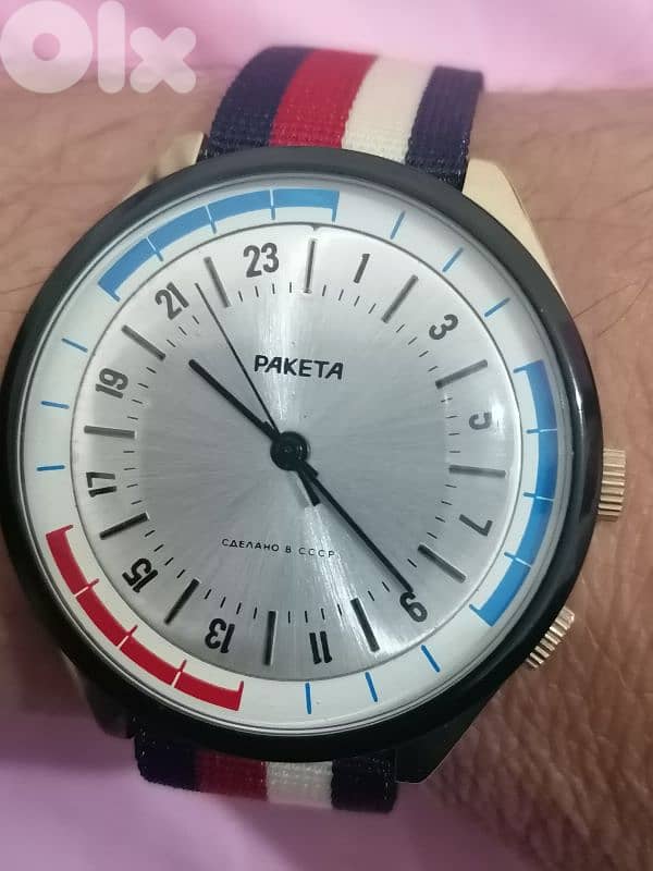 raketa marine watch soviet ussr made 0
