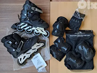 Skate Roller with protection set