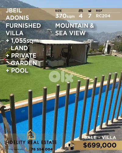 Villa for sale in Jbeil RC204 فيلا للبيع في جبيل Villa for sale in Jbeil RC204 فيلا للبيع في جبيل