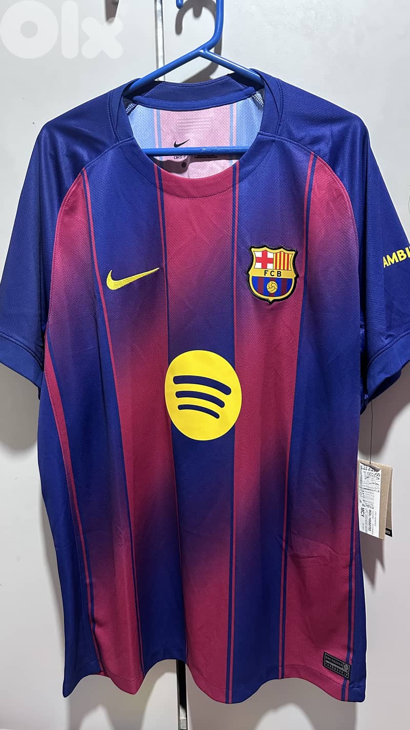 Original FC Barcelona 2025/26 Jersey (Lamine Yamal) – New with Tag 2