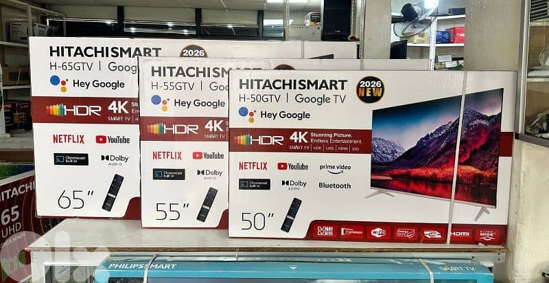 LED HITACHISMART 55' Google TV SUHD 0