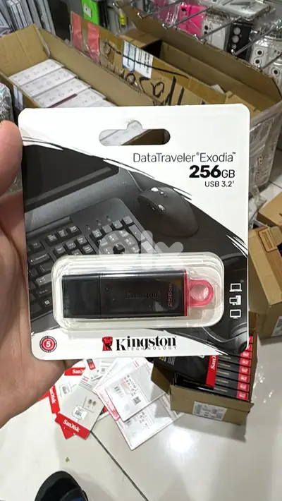 Kingston exodia flash memory 256gb 17$