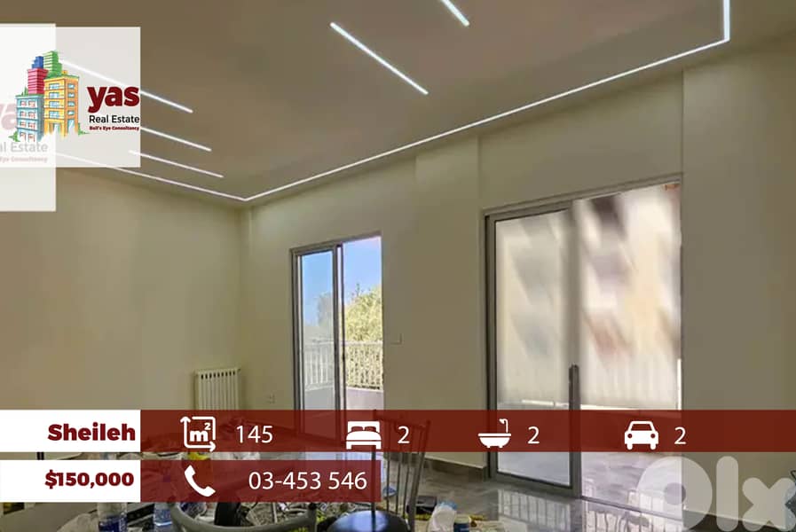 Sheileh 145m2 | Mint Condition | New Flat | Prime Area |  TO | 0