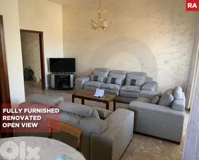 FULLY FURNISHED/heating system/OPEN VIEW/Klayaat/قليعات/ REF#RA134286