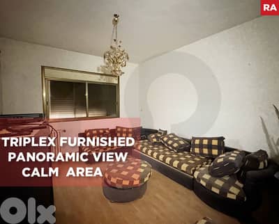 Panoramic view ,Calm area , 2 chimney  Ajaltoun /عجلتون  REF#RA134295