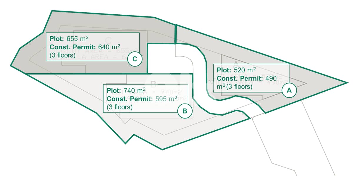 Land for sale (with construction permits) - payment facilities 2