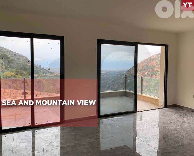 sea, mountain view, covered parking,kousba/كوسبا  REF#YT134322 0