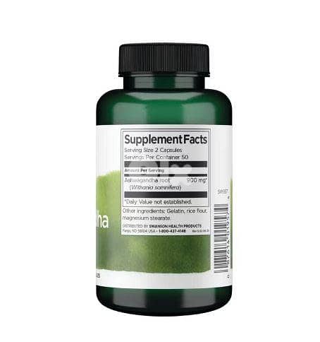 Swanson, Ashwagandha, 450mg, 100 capsules 1