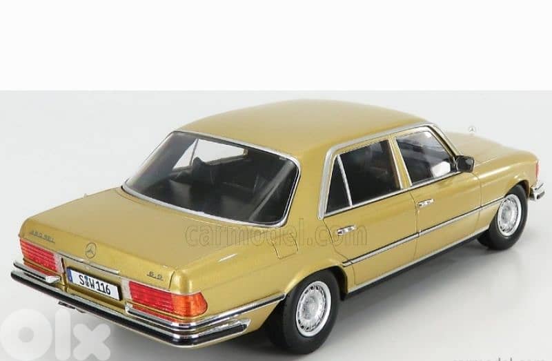Mercedes 450 SEL (6.9)  diecast car model 1;18. 5