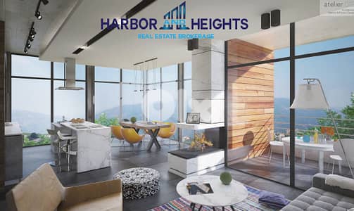 Apartment for Sale in Broummana - شقة قيد الإنشاء للبيع في برمانا
