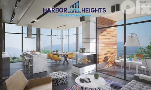 Apartment for Sale in Broummana - شقة قيد الإنشاء للبيع في برمانا